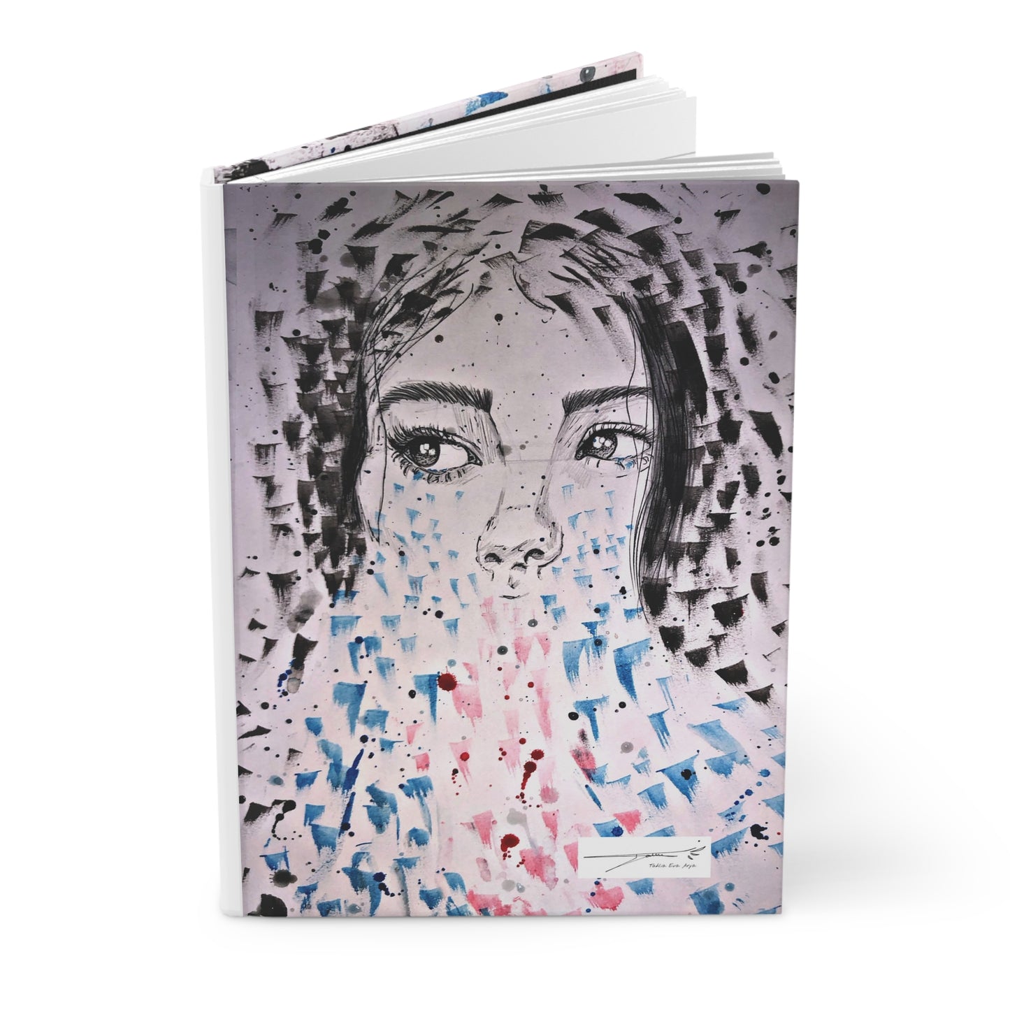 Matte Hardcover Journal (Tahlia Eva Arya Art Design)